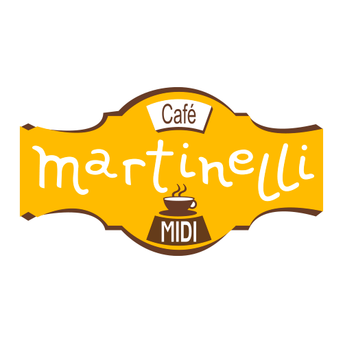 Logotipo cafe martineli 
